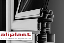 Aliplast - Megjelent az új Aliplast nyílászáró és függönyfal könyvtár