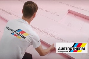 Austrotherm - Nyomás alatt is jól teljesít Austrotherm XPS TOP 70 hőszigetelés a Leier mintaházban