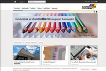 Austrotherm - Megújult az Austrotherm honlap