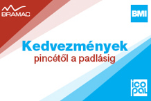 Bramac - Bramac és Icopal: kedvezmények pincétől a padlásig
