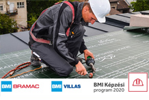 Bramac - BŐVÍTSE TUDÁSÁT A BMI KÉPZÉSEIN - 2020-BAN IS!