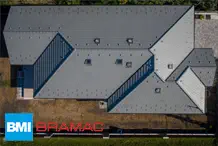 Bramac - Építőipari innovációk: tetőfelmérés drónnal