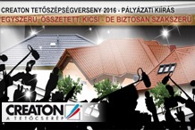 Creaton - Egyszerű, összetett, kicsi - de biztosan szakszerű
