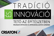 Creaton - TRADÍCIÓ ÉS INNOVÁCIÓ - tető az építészetben
