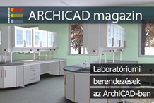 éptár - Laboratóriumi berendezések az ArchiCAD-ben