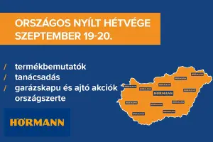 Országos Nyílt Hörmann Hétvége!