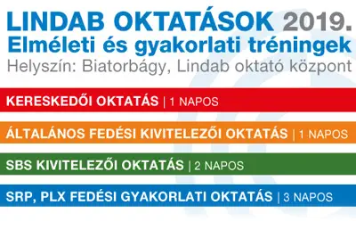***Lindab - Szakmai képzések 2019