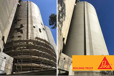 Sika - Új MonoTop® csökkentett ökológiai lábnyomú betonjavító habarcs rendszer a Sikától