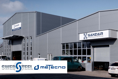 Swedsteel - Új csarnokkal bővült a hidrogéntechnológiában is aktív, vezető kompresszortechnológia cég, a Ganzair