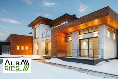 ***AlbaGips - A téli hajrában nincs elég ideje? Használjon ALBAGIPS falazóelemet!