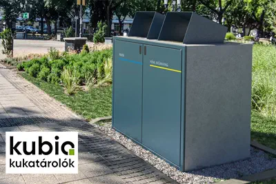 ***Innobet - Kubio - Szelektív hulladékgyűjtés a közterületeken