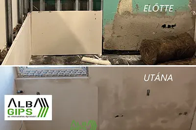 ***AlbaGips - ALBAGIPS RENDSZER&shy;EKKEL A FELÚJÍTÁS IS GYORSAN HALAD