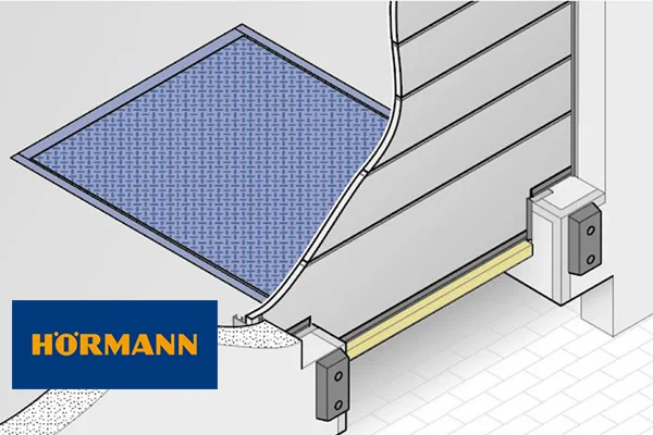 ***Hörmann - Hörmann HTL2 ISO rámpakiegyenlítő - Optimális szigetelés nyugalmi helyzetben és rakodás közben