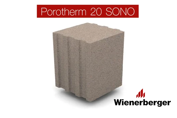***Wienerberger - Itt a Porotherm 20 SONO! Elérhető a Porotherm hanggátló termékcsalád legújabb tagja!