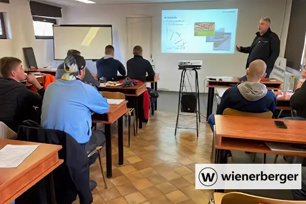 Wienerberger - 2025-ben is telt házzal zajlanak a Wienerberger gyakorlati szakmai képzései