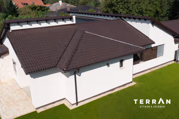 Terrán - Mocha Mousse - trendkövető tető kávés árnyalatokkal