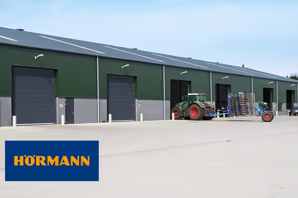 ***Hörmann - A Hörmann redőnykapui a hatékony mezőgazdasági működés kulcselemei