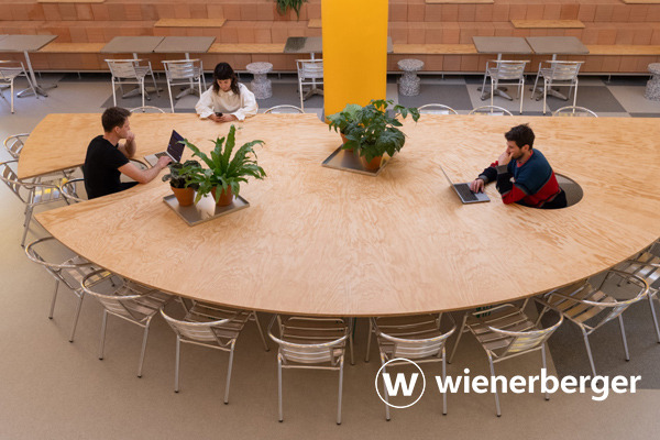 Wienerberger - Időtálló design Porotherm téglákkal: megnyílt a Mammut új foodcourtja