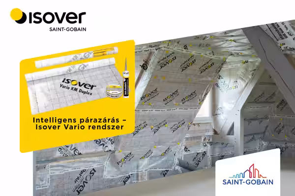 ***Isover - Intelligens párazárás - az Isover Vario rendszer működés közben