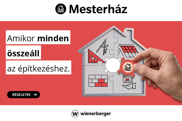 Wienerberger - Értékálló kerámia falazati- és tetőmegoldások, innovatív technológia - Wienerberger Mesterház épül Kozármislenyben