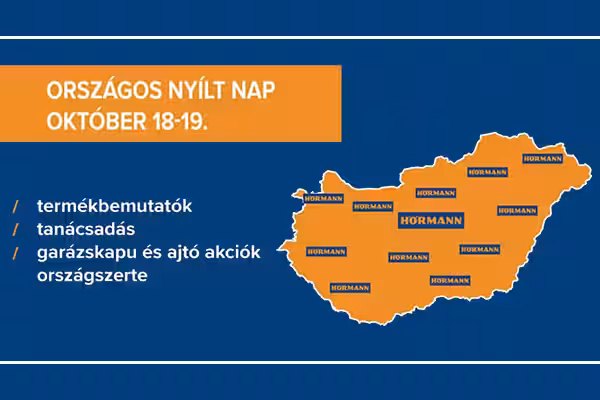 ***Hörmann - Hörmann Országos Nyílt Napok 2026