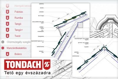 Tondach - Letölthető TONDACH csomóponti rajzok