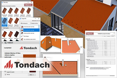 Tondach - Megújult a Tondach Tetőtervező