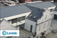 Lindab - Referencia - LEIER Üzletház, Győr