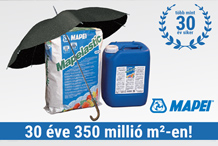 Mapei - A másodlagos, avagy a burkolat alatti vízszigetelések