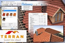 Terrán - Megjelent az új Terrán tetőcserepező ArchiCAD 20-ra