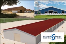 Swedsteel - Agrárpályázatok: az építési célú beruházások elengedhetetlenek az állattartó gazdaságok fejlődéséhez, sikeréhez