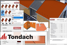 Tondach - Megújult a Tondach Tetőtervező