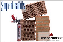 Wienerberger - Hetedszer is elismerve! Újabb Superbrands kitüntetések a Wienerbergernek