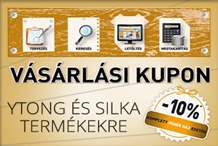 Ytong - Kihagyhatatlan ajánlat! - Vásárlási utalvány