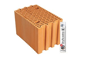 Porotherm 25 N+F neo Rapid tégla Dryfix