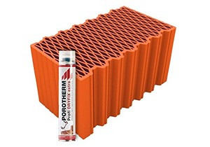 Porotherm 44 X-therm Rapid Dryfix tégla