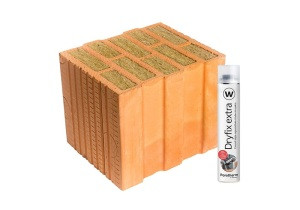 Porotherm 30 Alfa Rapid Dryfix tégla