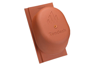 Csatornaszellőző szett egyenesvágású hornyolt tetőcserepekhez