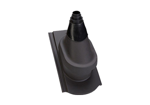 Antennakivezető szett ívesvágású hornyolt tetőcserepekhez