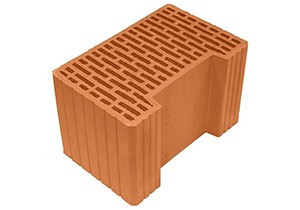 Porotherm 38 pincetégla